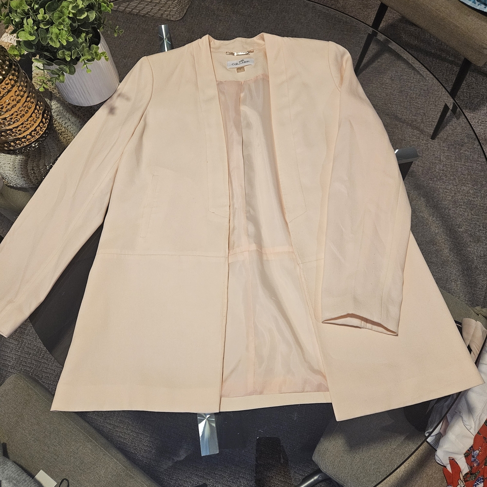 Calvin Klein Light Pink Women's Blazer